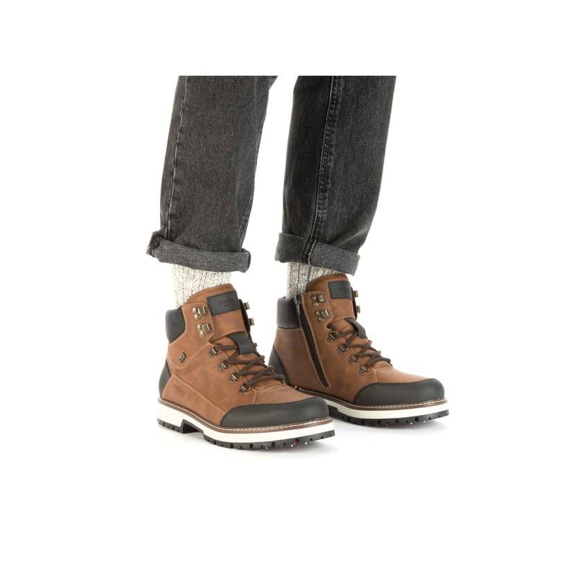 Rieker Artikelnummer F8302-24 Rieker Herren Schnürstiefel nussbraun Top Angebot