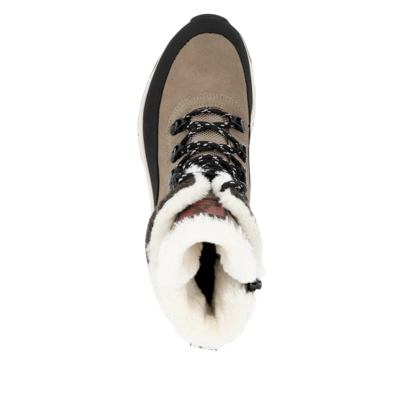 Rieker Artikelnummer W0066-64 Rieker Damen Schnürstiefel braunbeige Exklusive Angebote