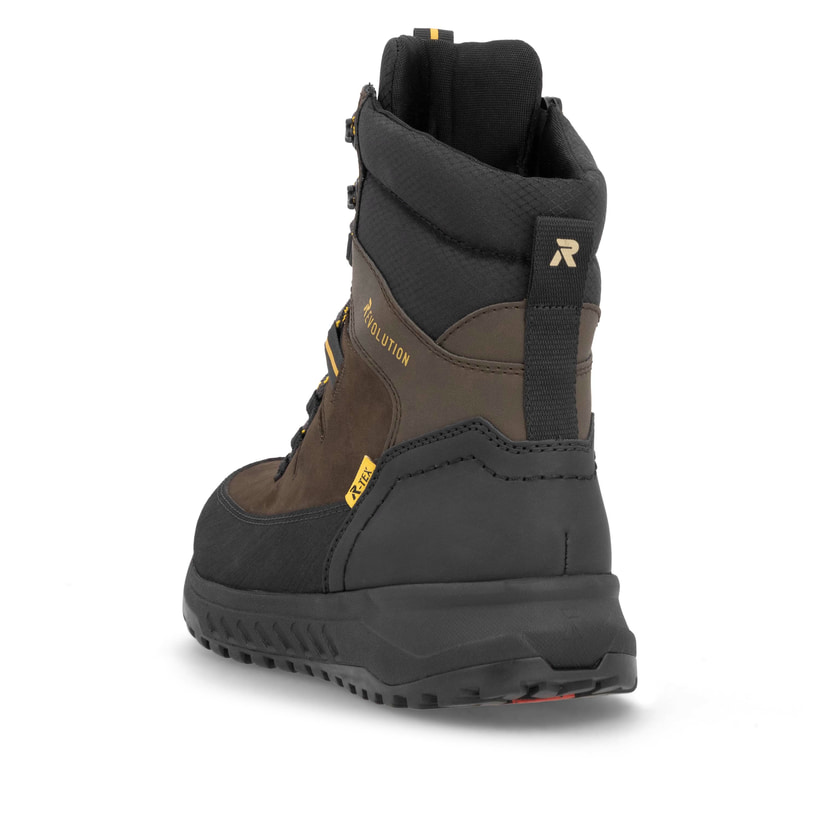 Rieker Artikelnummer U0171-25 Rieker Herren Schnürstiefel holzbraun-schwarz Blitzangebot