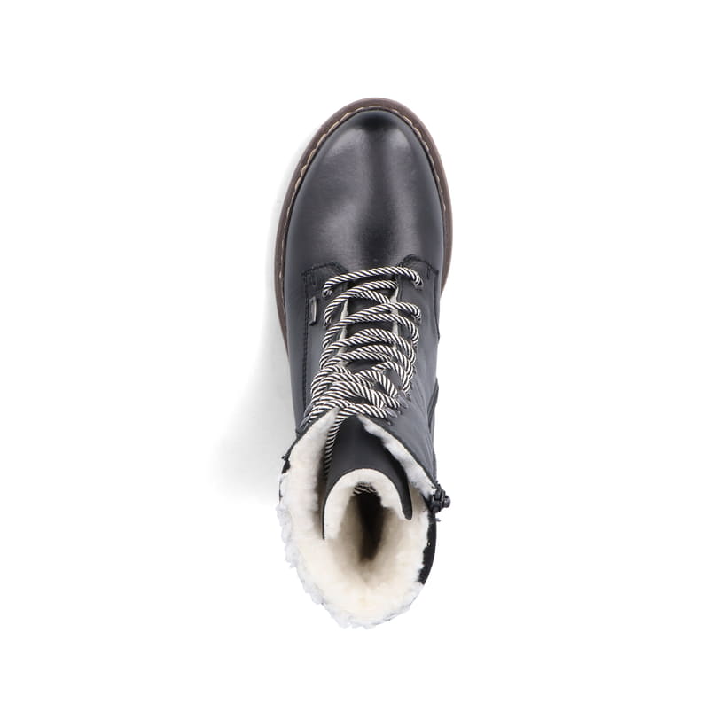 Rieker Artikelnummer Y9232-00 Rieker Damen Schnürstiefel tiefschwarz Saisonale Angebote