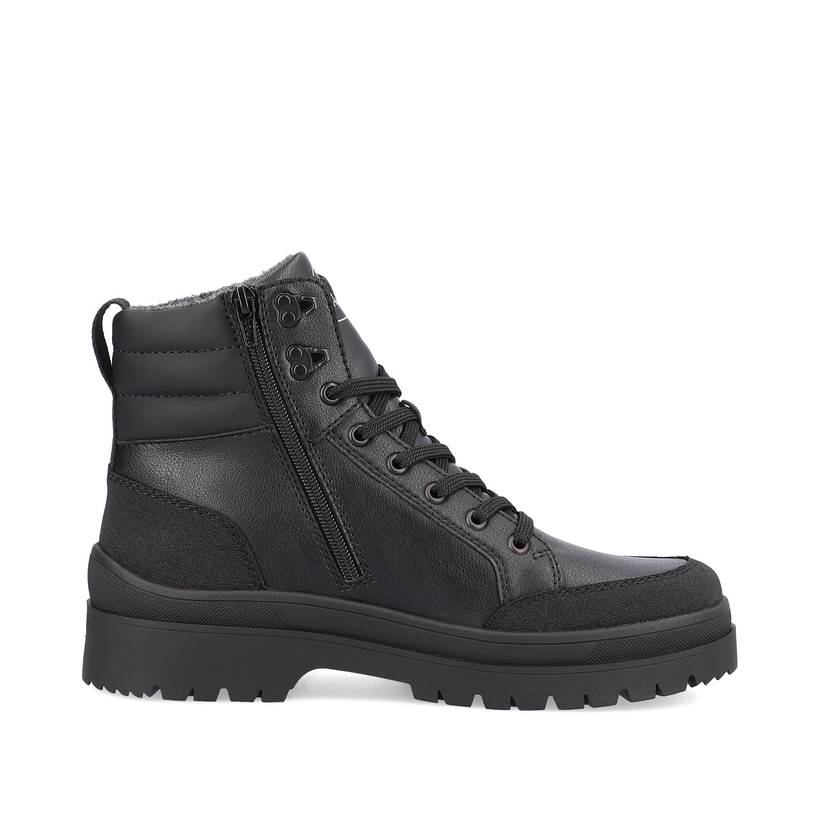 Rieker Artikelnummer U0271-00 Rieker Herren Schnürstiefel deep black Kauf eins, bekomm eins gratis