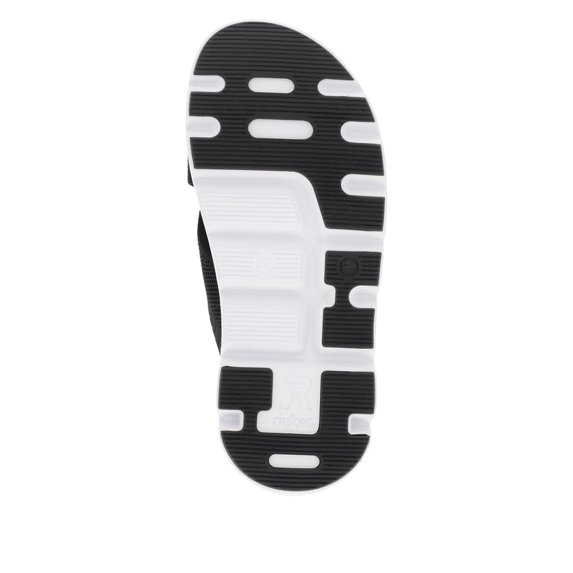 Rieker Artikelnummer V8451-00 Rieker Damen Pantoletten shadow Sonderangebote