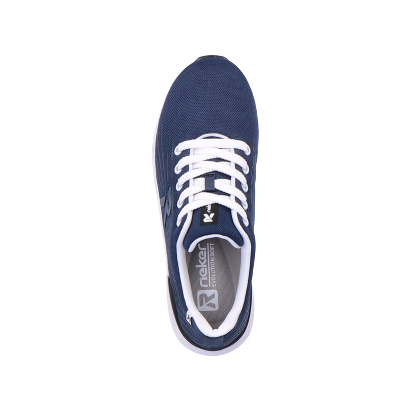 Rieker Artikelnummer 40108-14 Rieker Damen Sneaker Low ocean blue VIP-Rabatte