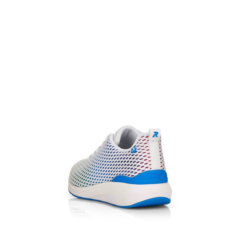 Rieker Artikelnummer 40101-90 Rieker Damen Sneaker Low crystal-white rainbow Super Sparpreis