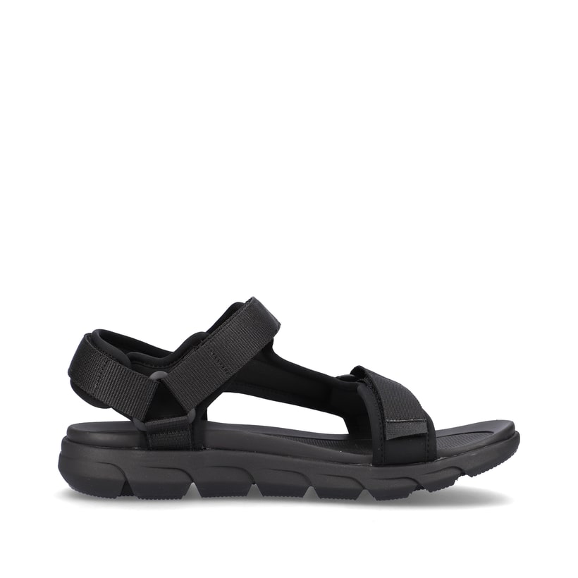 Rieker Artikelnummer 20802-01 Rieker Herren Trekkingsandalen deep black Wochenangebot