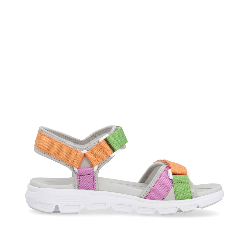 Rieker Artikelnummer V8401-91 Rieker Damen Trekkingsandalen mehrfarbig Kostenlose Rückgabe
