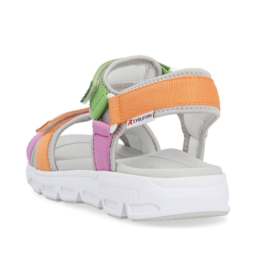 Rieker Artikelnummer V8401-91 Rieker Damen Trekkingsandalen mehrfarbig Kostenlose Rückgabe
