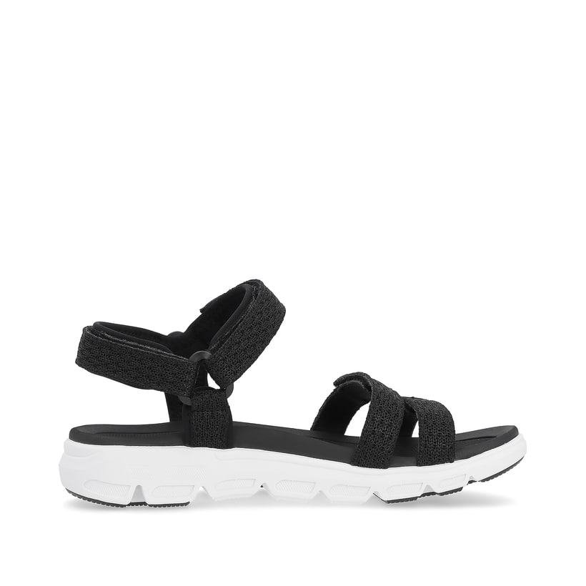 Rieker Artikelnummer V8452-00 Rieker Damen Trekkingsandalen deep black Letzte 3 Tage