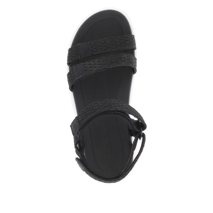 Rieker Artikelnummer V8452-00 Rieker Damen Trekkingsandalen deep black Letzte 3 Tage
