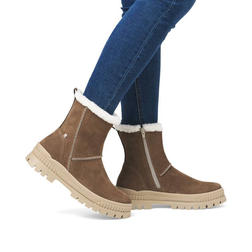 Rieker Artikelnummer W2172-20 Rieker Damen Stiefeletten zimtbraun Nur für heute