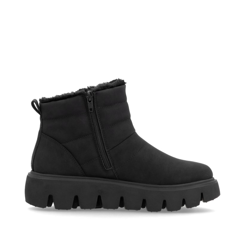 Rieker Artikelnummer W2070-00 Rieker Damen Kurzstiefel graphitschwarz Sonderangebot der Fabrik