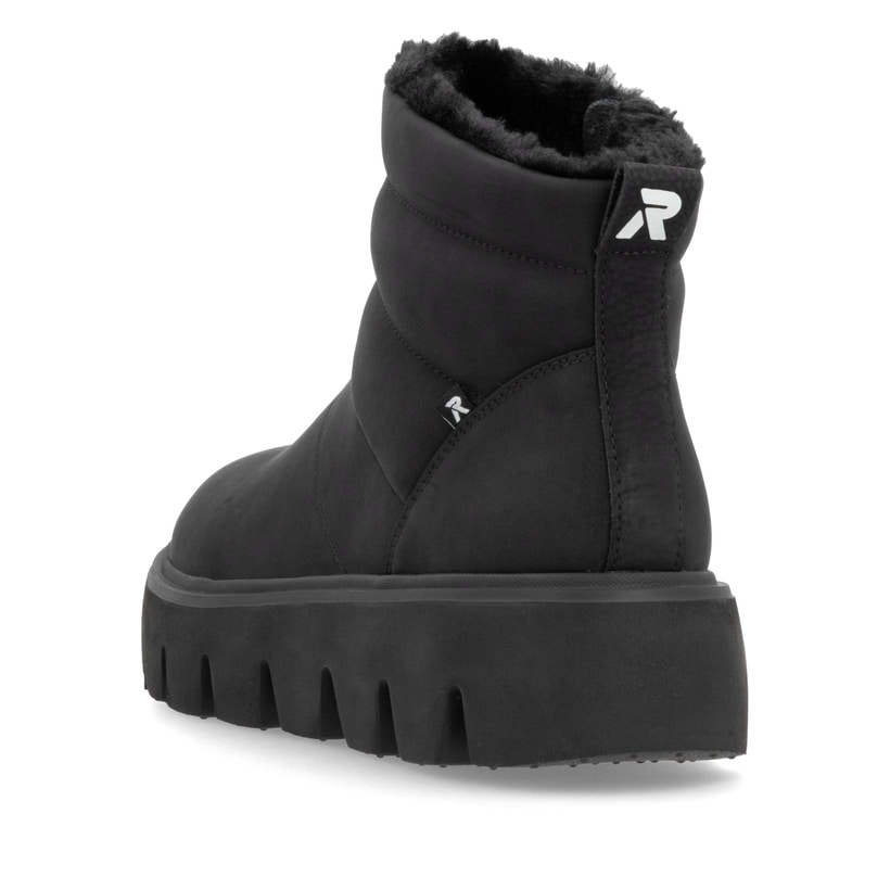 Rieker Artikelnummer W2070-00 Rieker Damen Kurzstiefel graphitschwarz Sonderangebot der Fabrik