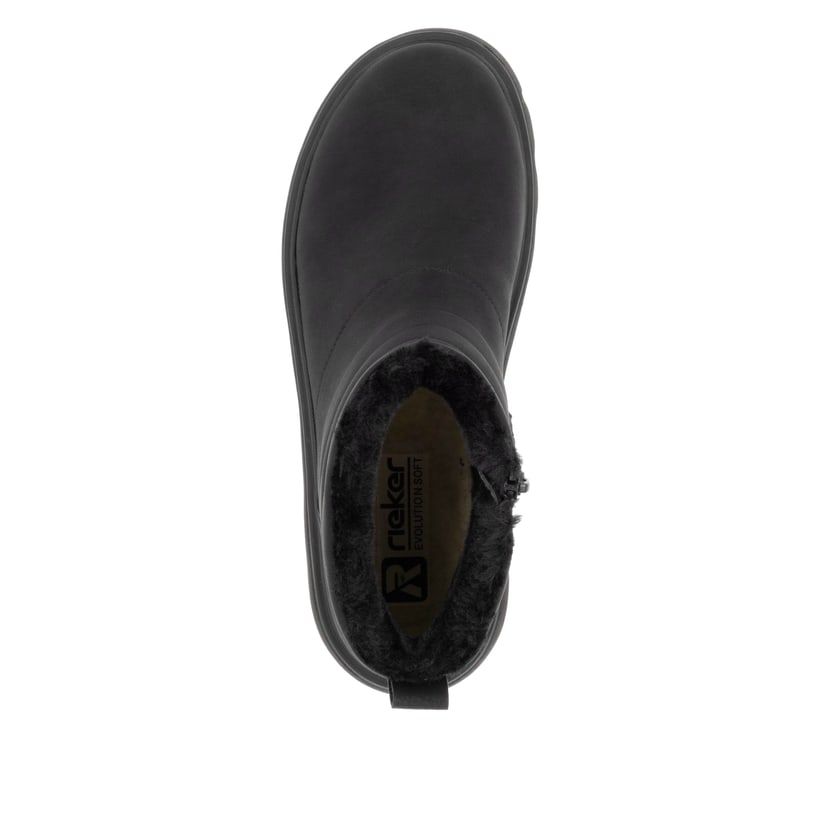 Rieker Artikelnummer W2070-00 Rieker Damen Kurzstiefel graphitschwarz Sonderangebot der Fabrik