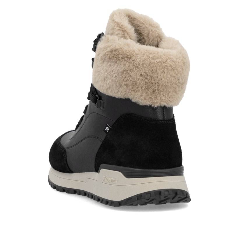Rieker Artikelnummer W0670-00 Rieker Damen Schnürstiefel carbonschwarz Nur noch ein Tag übrig
