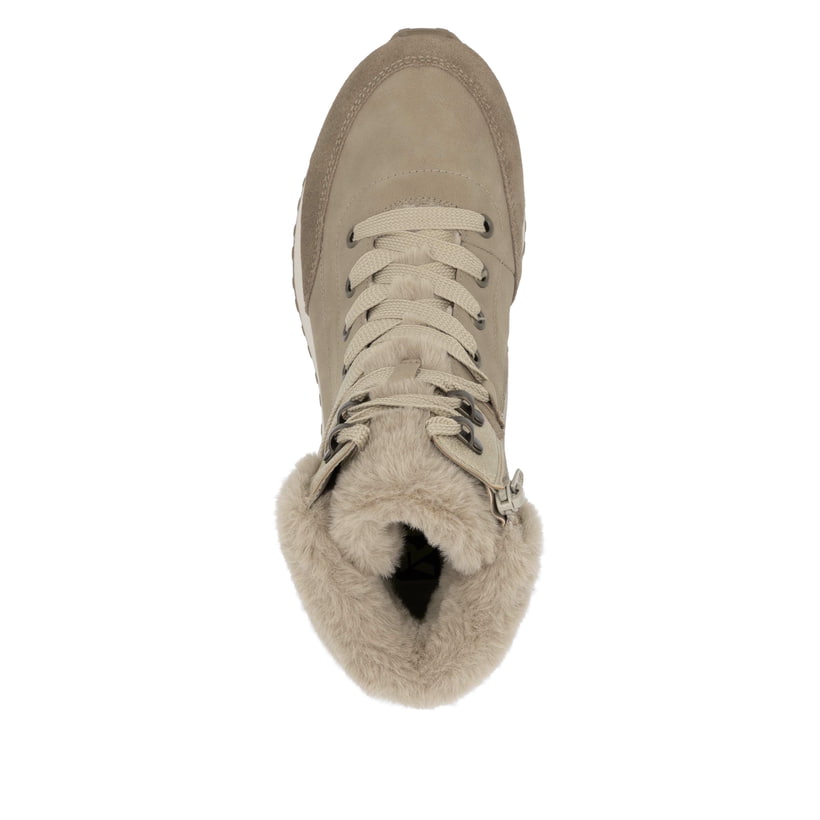 Rieker Artikelnummer W0670-20 Rieker Damen Schnürstiefel braunbeige Speichern exportieren