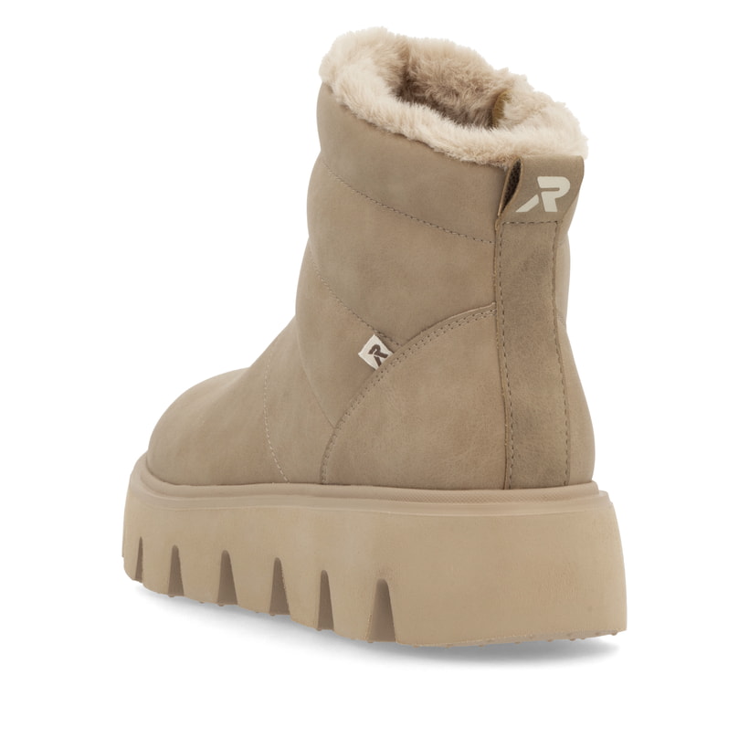 Rieker Artikelnummer W2070-20 Rieker Damen Kurzstiefel lehmbeige Rabatte dieses Monats