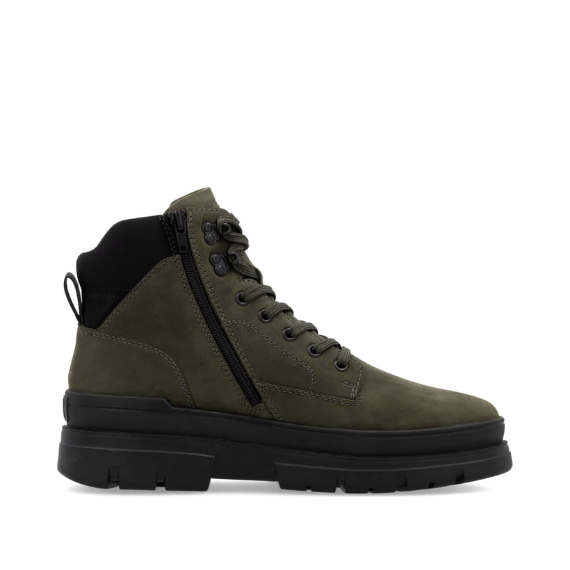 Rieker Artikelnummer U1270-54 Rieker Herren Schnürstiefel khaki Auslauf
