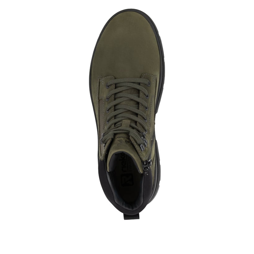 Rieker Artikelnummer U1270-54 Rieker Herren Schnürstiefel khaki Auslauf