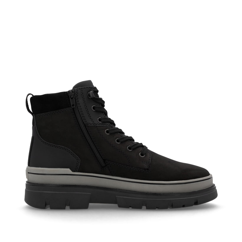 Rieker Artikelnummer U1273-00 Rieker Herren Schnürstiefel carbonschwarz im Angebot