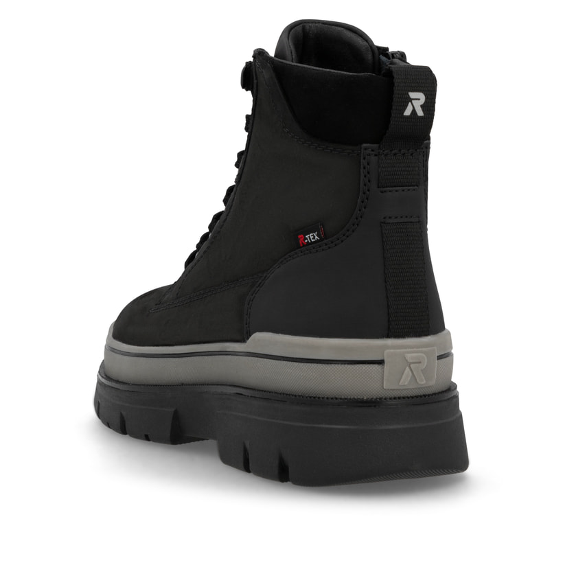 Rieker Artikelnummer U1273-00 Rieker Herren Schnürstiefel carbonschwarz im Angebot