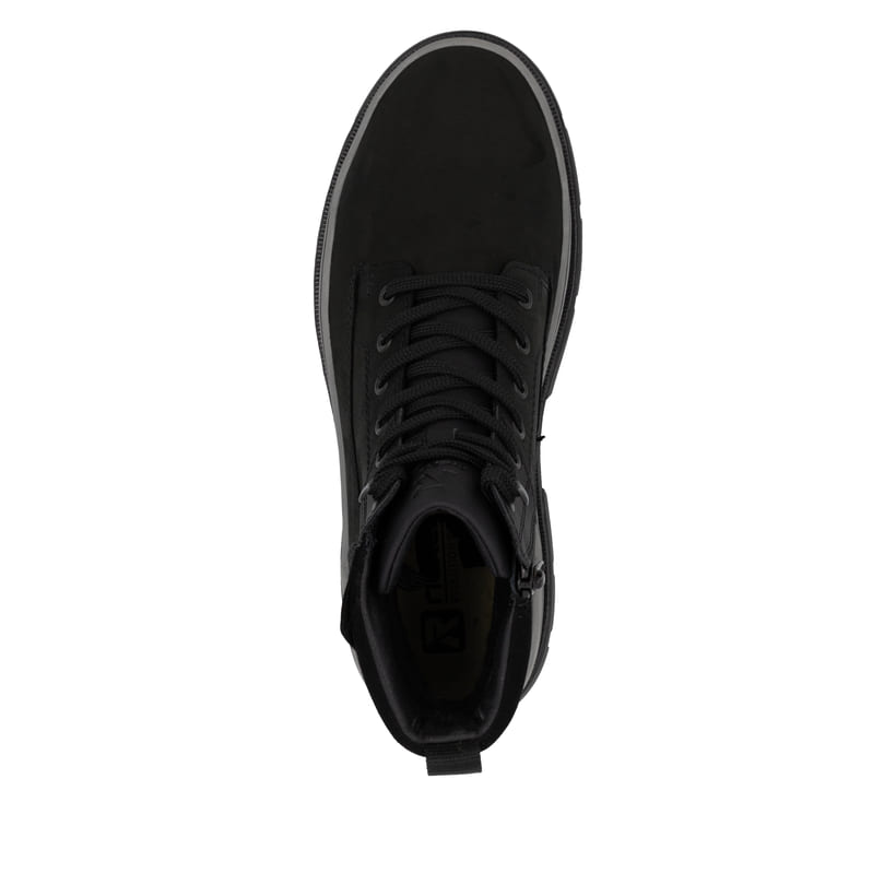 Rieker Artikelnummer U1273-00 Rieker Herren Schnürstiefel carbonschwarz im Angebot