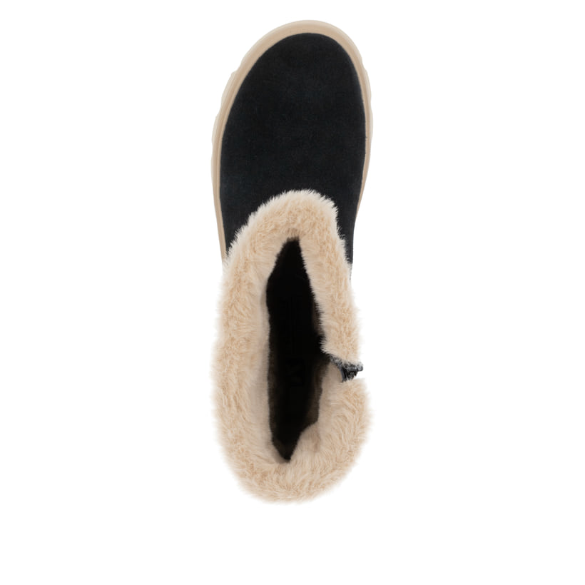 Rieker Artikelnummer W2072-00 Rieker Damen Hochschaftstiefel urbanschwarz Schlussverkauf
