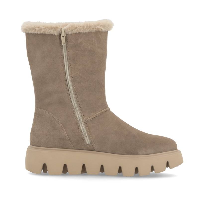 Rieker Artikelnummer W2072-64 Rieker Damen Hochschaftstiefel graubeige Blitzverkäufe