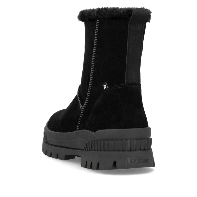 Rieker Artikelnummer W2172-00 Rieker Damen Stiefeletten tiefschwarz Kostenloser Versand