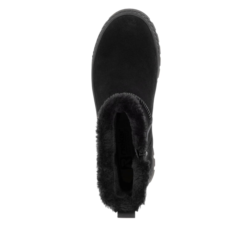 Rieker Artikelnummer W2172-00 Rieker Damen Stiefeletten tiefschwarz Kostenloser Versand