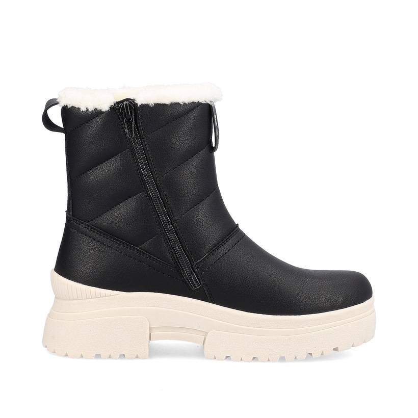 Rieker Artikelnummer W0373-00 Rieker Damen Kurzstiefel night black Fabrikpreis