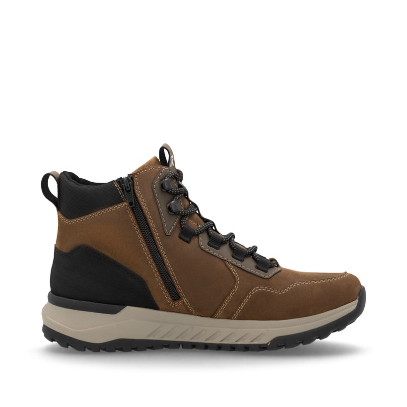 Rieker Artikelnummer U0172-22 Rieker Herren Schnürstiefel nougatbraun Sonderangebot