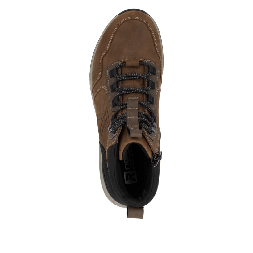 Rieker Artikelnummer U0172-22 Rieker Herren Schnürstiefel nougatbraun Sonderangebot