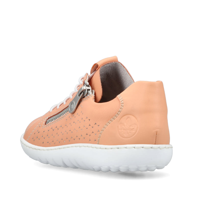 Rieker Artikelnummer 52826-38 Rieker Damen Slipper pfirsich Jubiläumsangebot