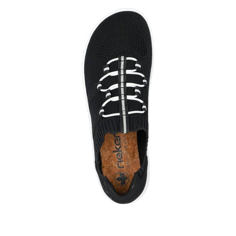 Rieker Artikelnummer 52854-00 Rieker Damen Slipper tiefschwarz Neueste Mode