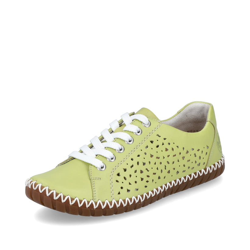 Rieker Artikelnummer M2824-52 Rieker Damen Schnürschuhe hellgrün Zeitlich begrenztes Angebot