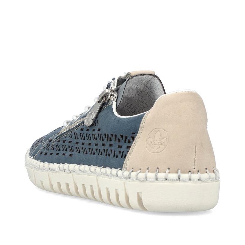 Rieker Artikelnummer M2357-12 Rieker Damen Slipper meeresblau Große Rabatte