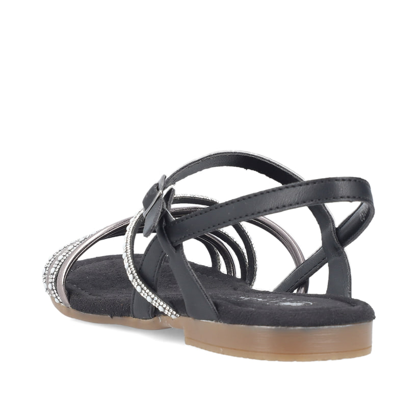 Rieker Artikelnummer 65262-00 Rieker Damen Riemchensandalen tiefschwarz Bestseller
