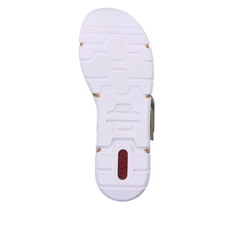 Rieker Artikelnummer V2350-52 Rieker Damen Riemchensandalen mintgrün Kauf eins, bekomm eins gratis