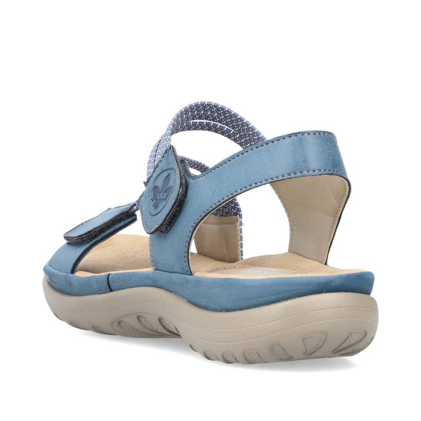 Rieker Artikelnummer 64870-14 Rieker Damen Riemchensandalen himmelblau Tägliche Deals