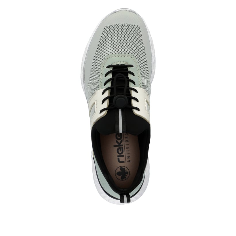 Rieker Artikelnummer M6061-52 Rieker Damen Slipper mintgrün Super Sparpreis