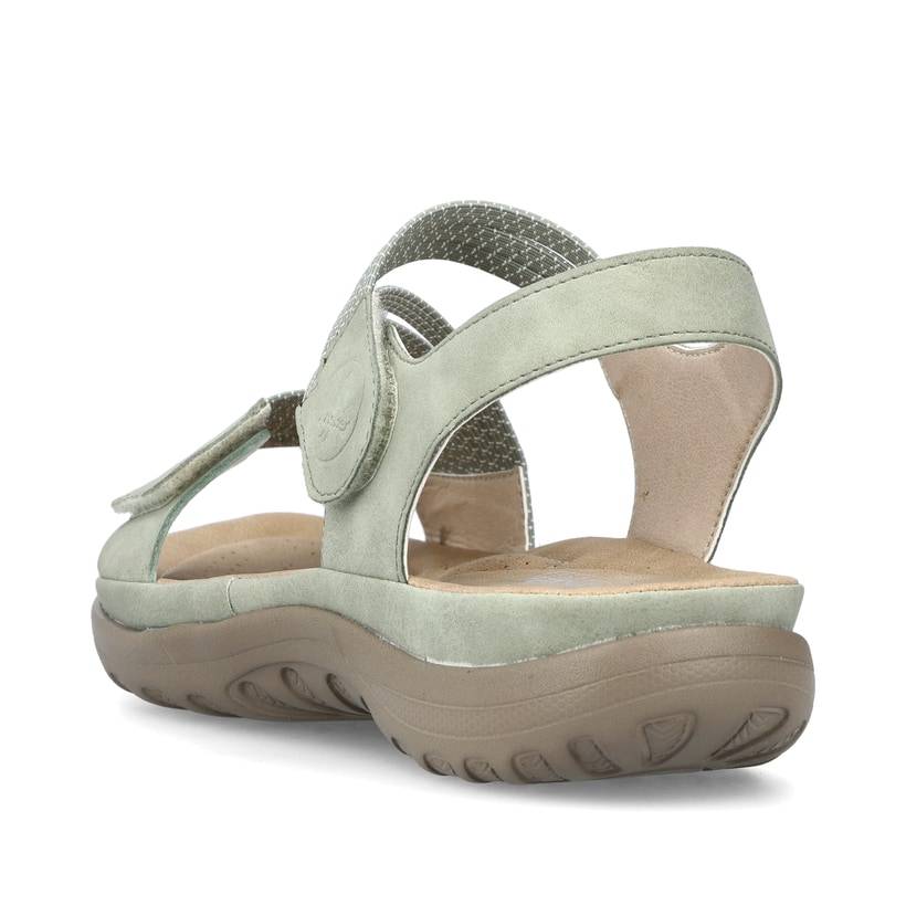 Rieker Artikelnummer 64870-52 Rieker Damen Riemchensandalen mintgrün Wochenangebot