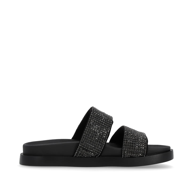 Rieker Artikelnummer W1451-00 Rieker Damen Pantoletten night black Kostenlose Rückgabe