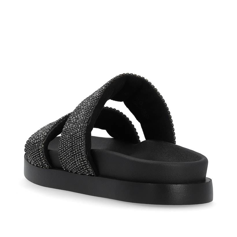 Rieker Artikelnummer W1451-00 Rieker Damen Pantoletten night black Kostenlose Rückgabe