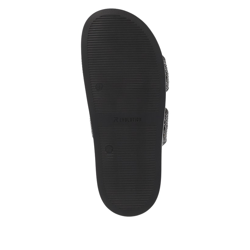 Rieker Artikelnummer W1451-00 Rieker Damen Pantoletten night black Kostenlose Rückgabe