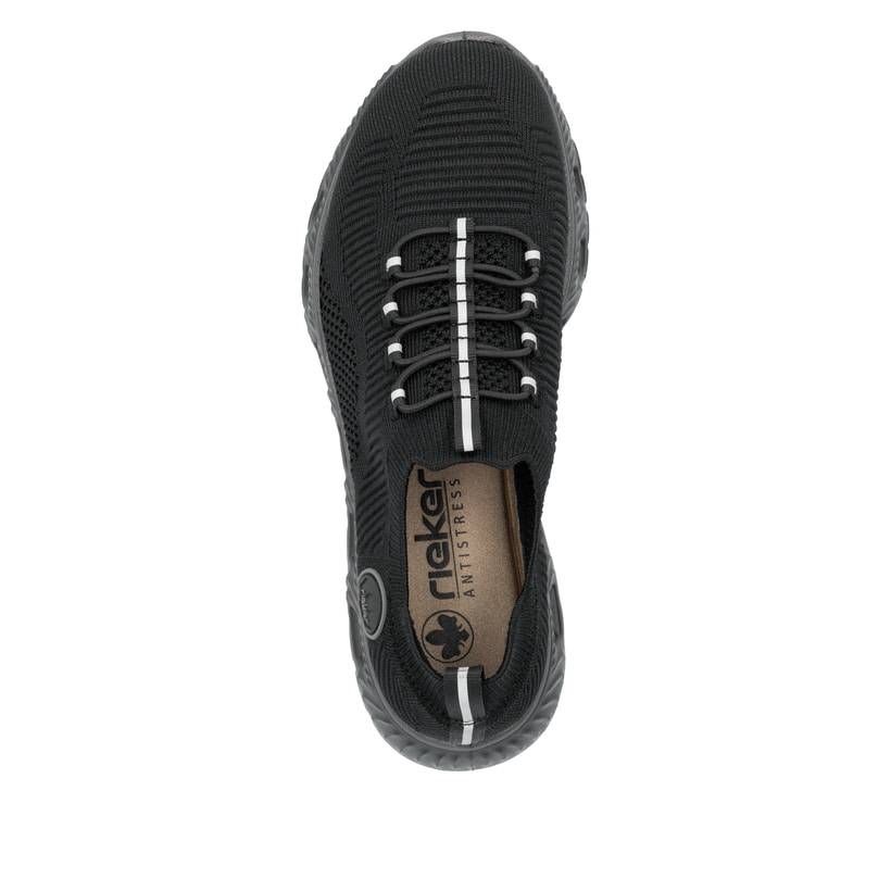 Rieker Artikelnummer M6074-00 Rieker Damen Slipper graphitschwarz Letzte 3 Tage
