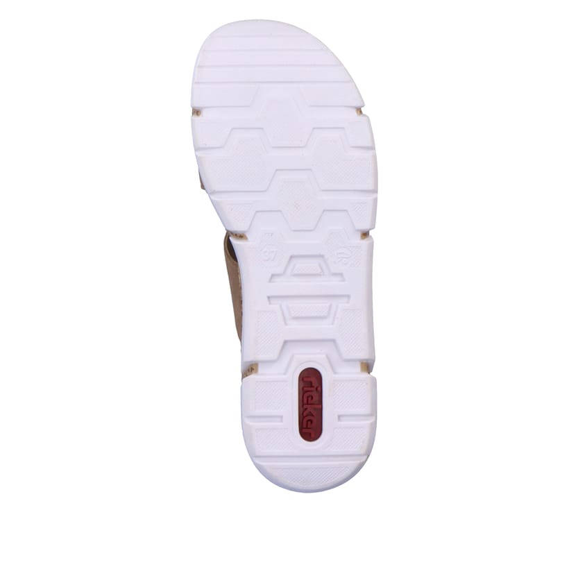 Rieker Artikelnummer V2392-62 Rieker Damen Pantoletten sandbeige JETZT KAUFEN
