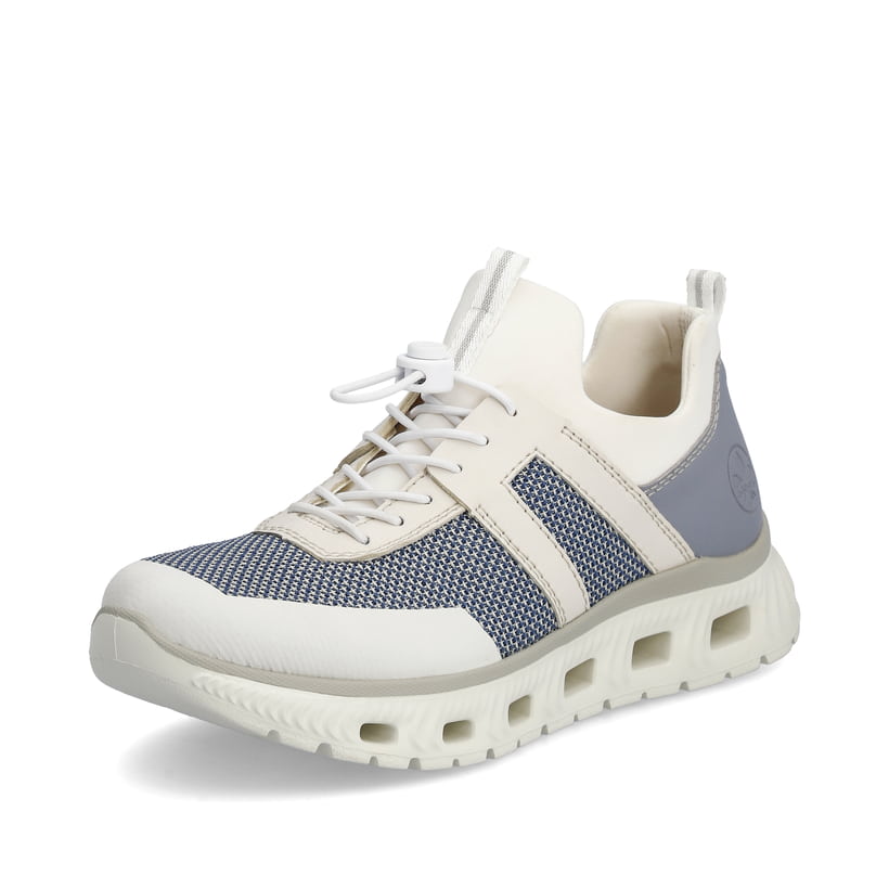 Rieker Artikelnummer M6061-90 Rieker Damen Slipper schwanenweiss Letzte 2 Tage