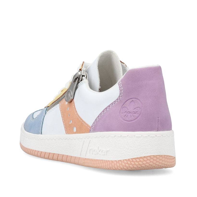 Rieker Artikelnummer M5520-91 Rieker Damen Sneaker Low weiss-bunt Letzter Tag