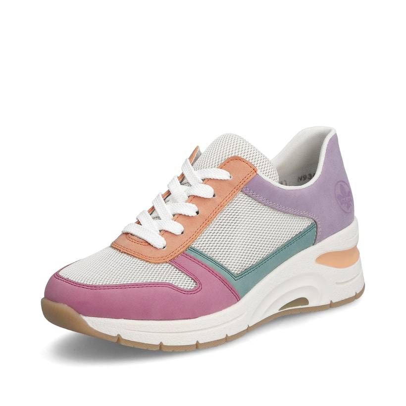 Rieker Artikelnummer N9303-90 Rieker Damen Sneaker Low beige-mehrfarbig Zeitbegrenzte Promotion