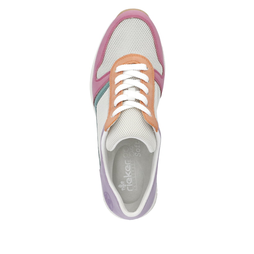 Rieker Artikelnummer N9303-90 Rieker Damen Sneaker Low beige-mehrfarbig Zeitbegrenzte Promotion